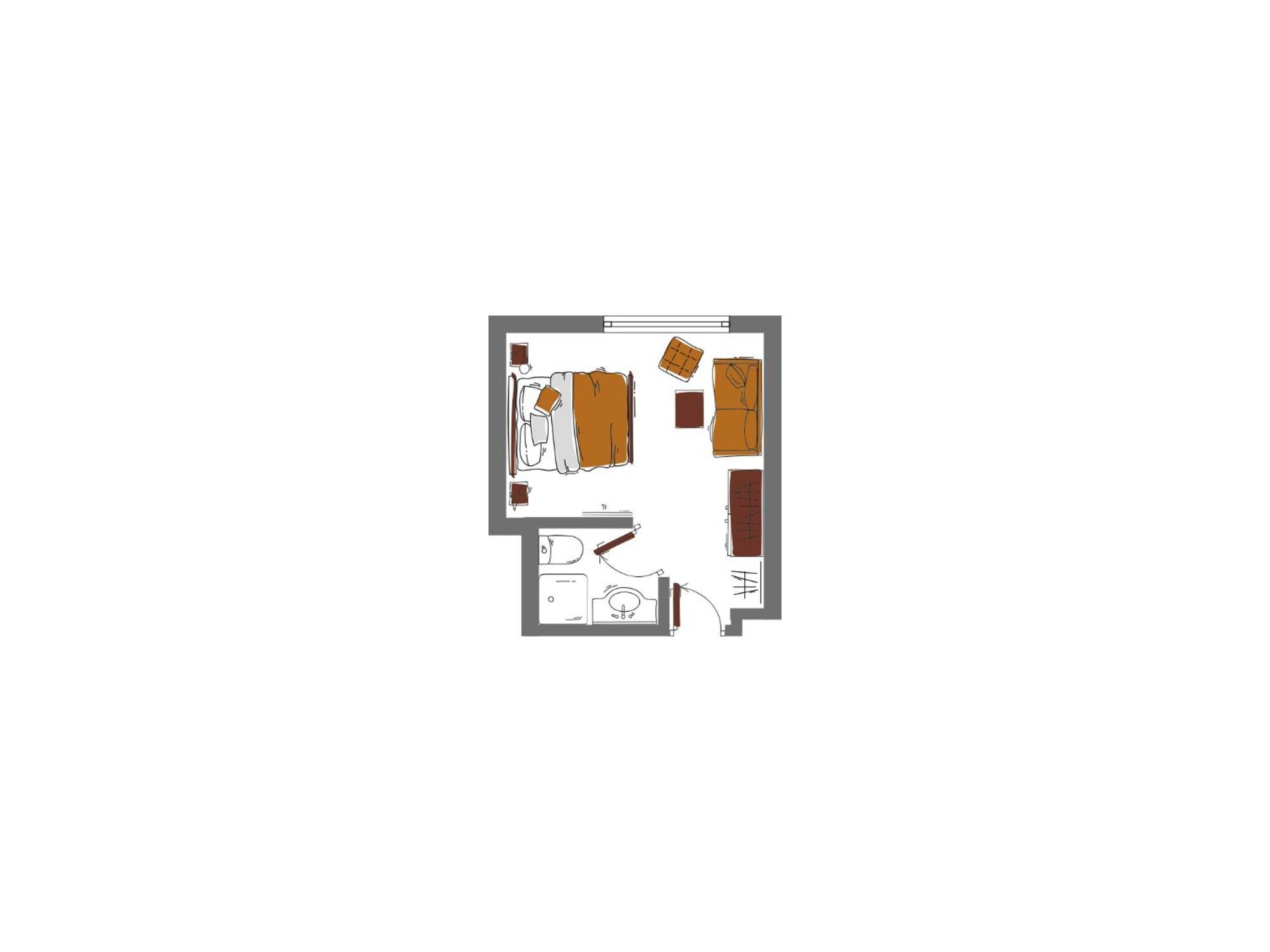 Schoenblick - Gurgl B&B Obergurgl Rom bilde